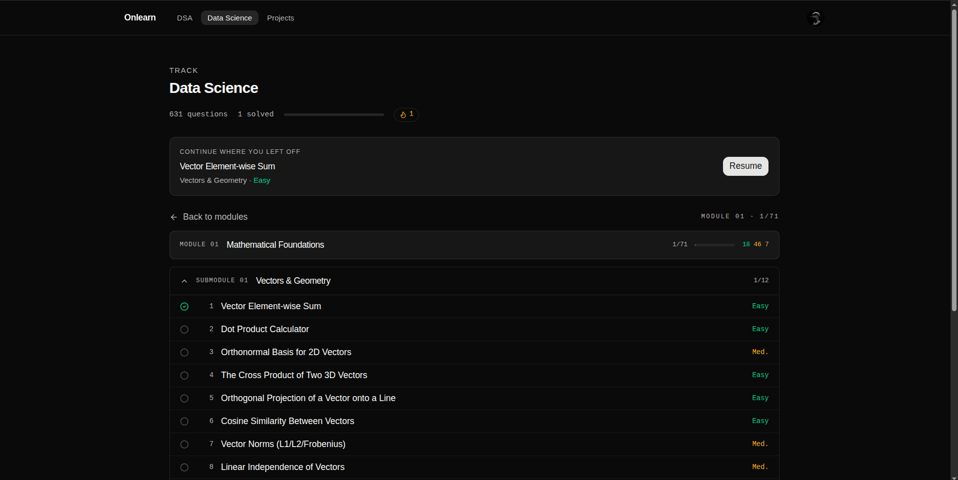 Roadmap - pick a topic